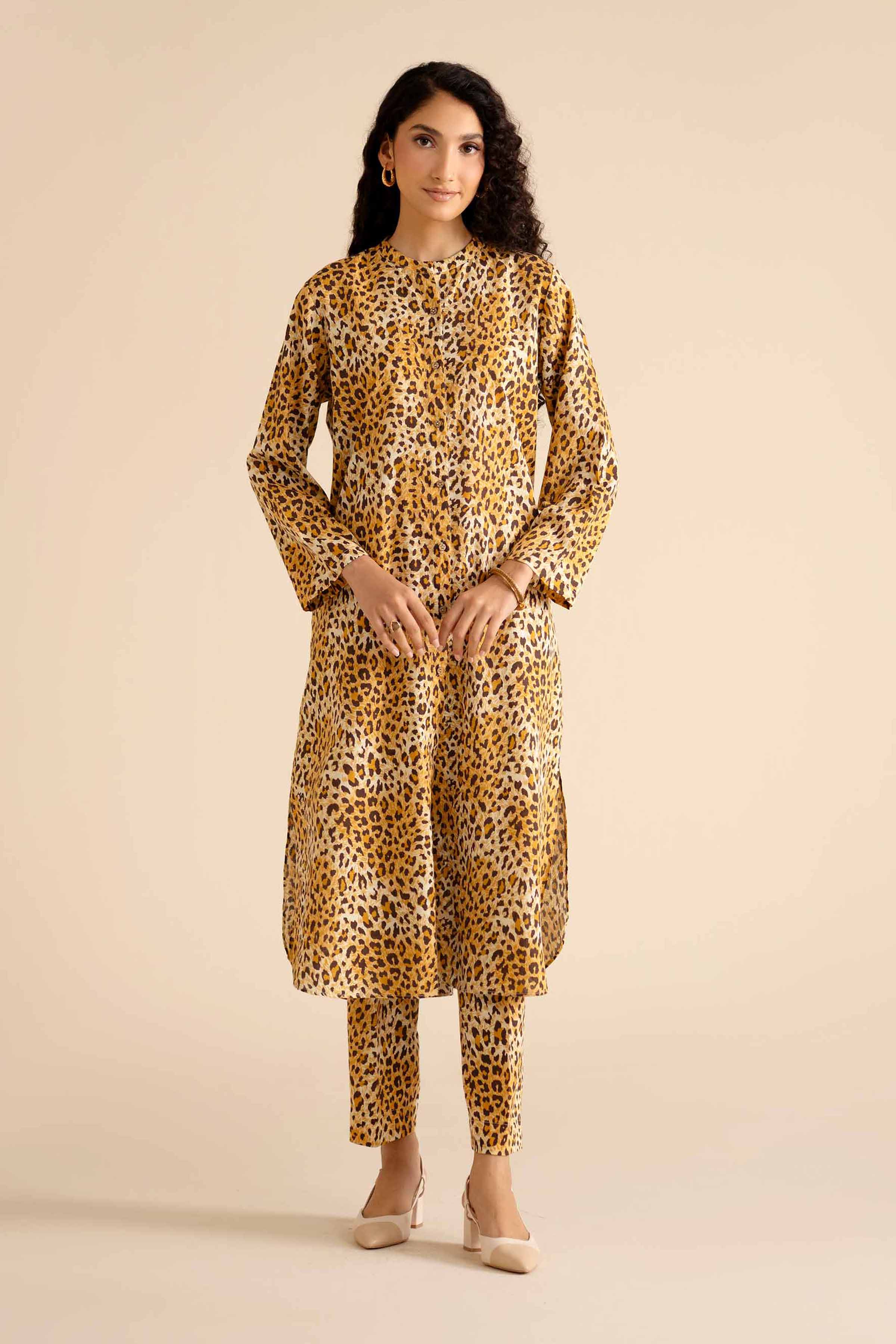 2 Piece - Basic Suit - PW25-235 READY TO WEAR Multi Karandi 2PC Printed