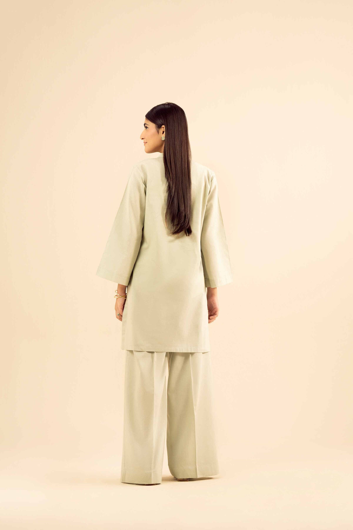 2 Piece - Basic Suit - PW25-245 Green Cotton 2PC Solids Nishat Australia