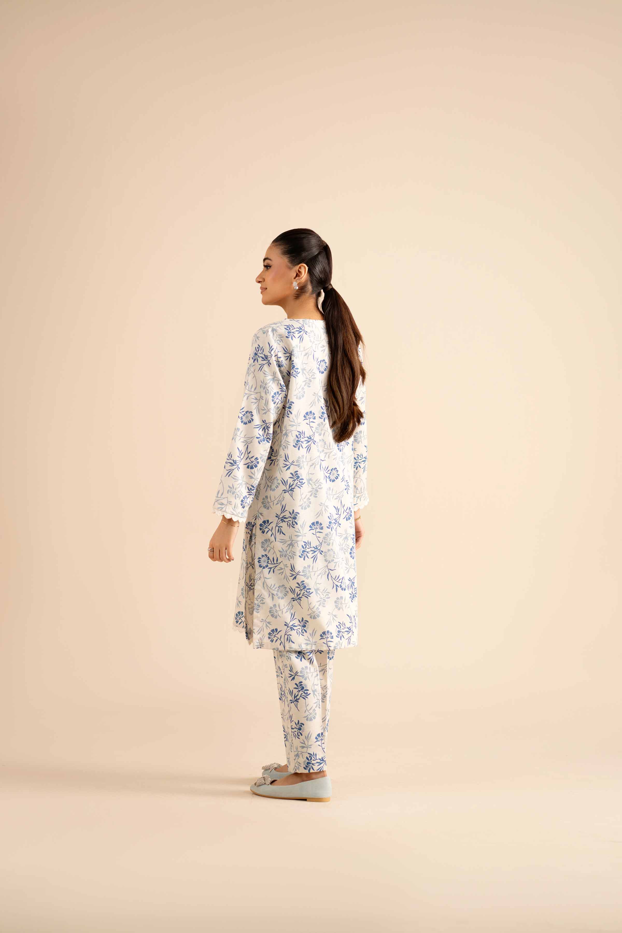 2 Piece - Printed Suit - PW25-304 READY TO WEAR Multi Karandi 2PC Printed