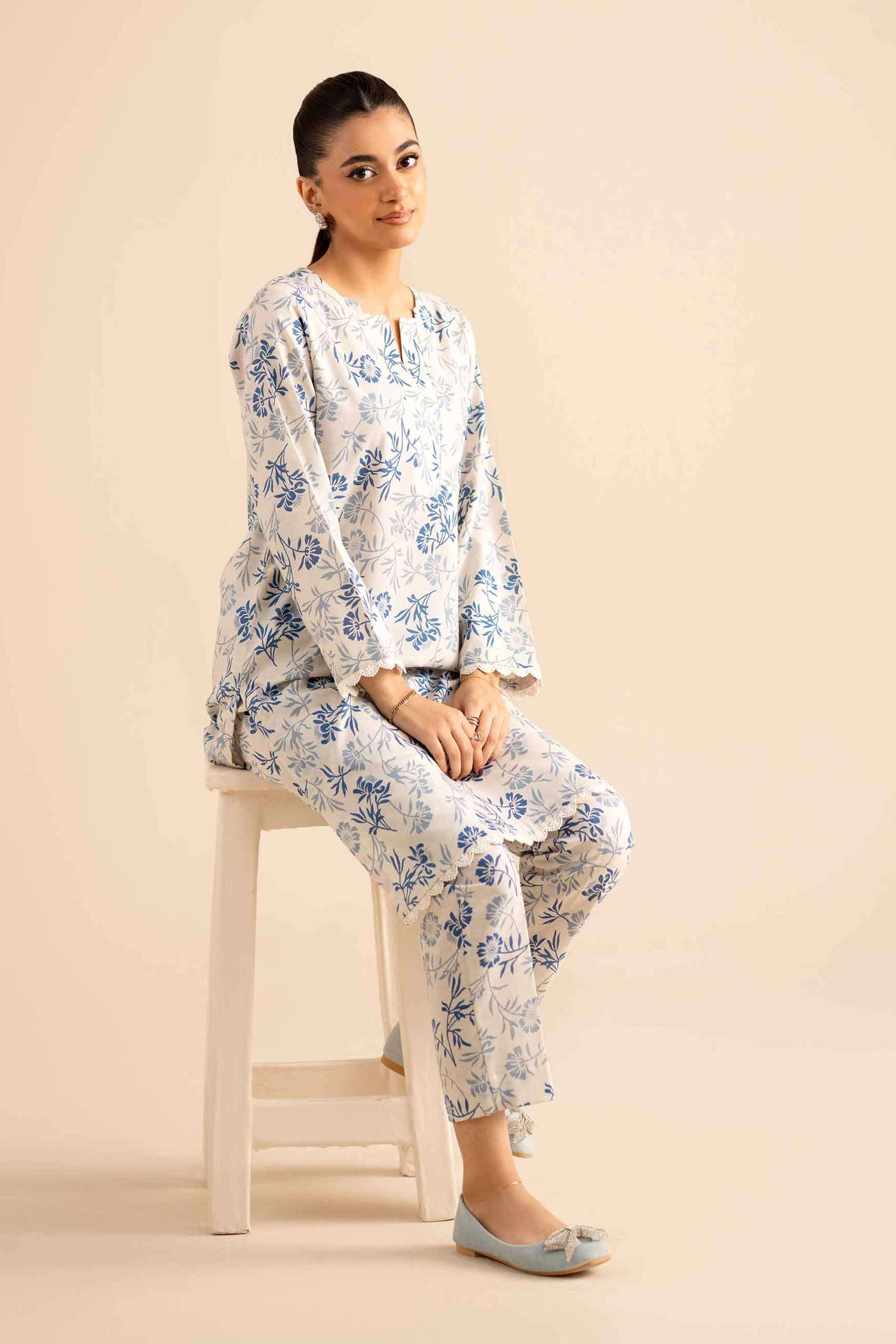 2 Piece - Printed Suit - PW25-304 READY TO WEAR Multi Karandi 2PC Printed