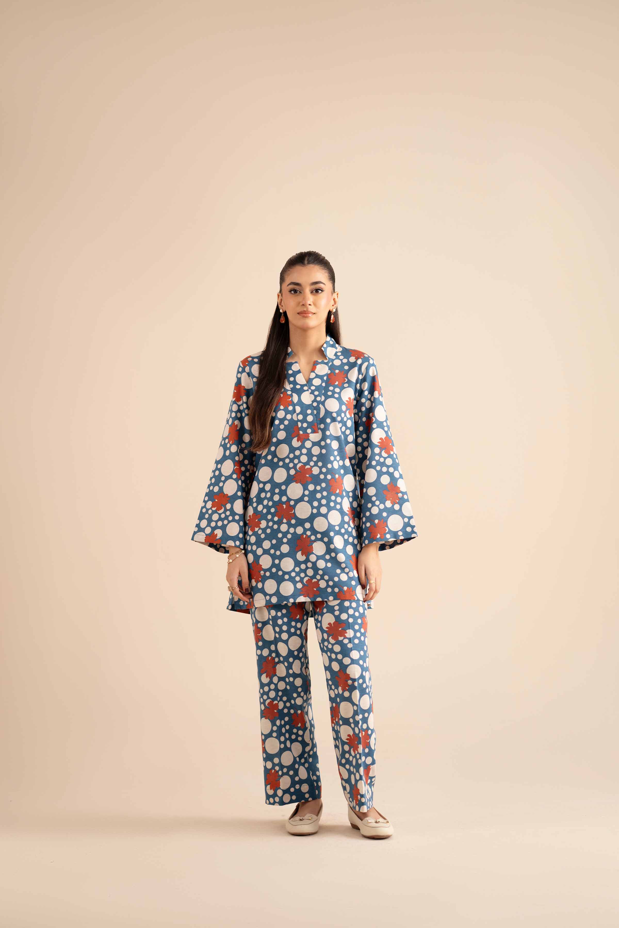 2 Piece - Basic Suit - PW25-309 READY TO WEAR Multi Karandi 2PC Solids