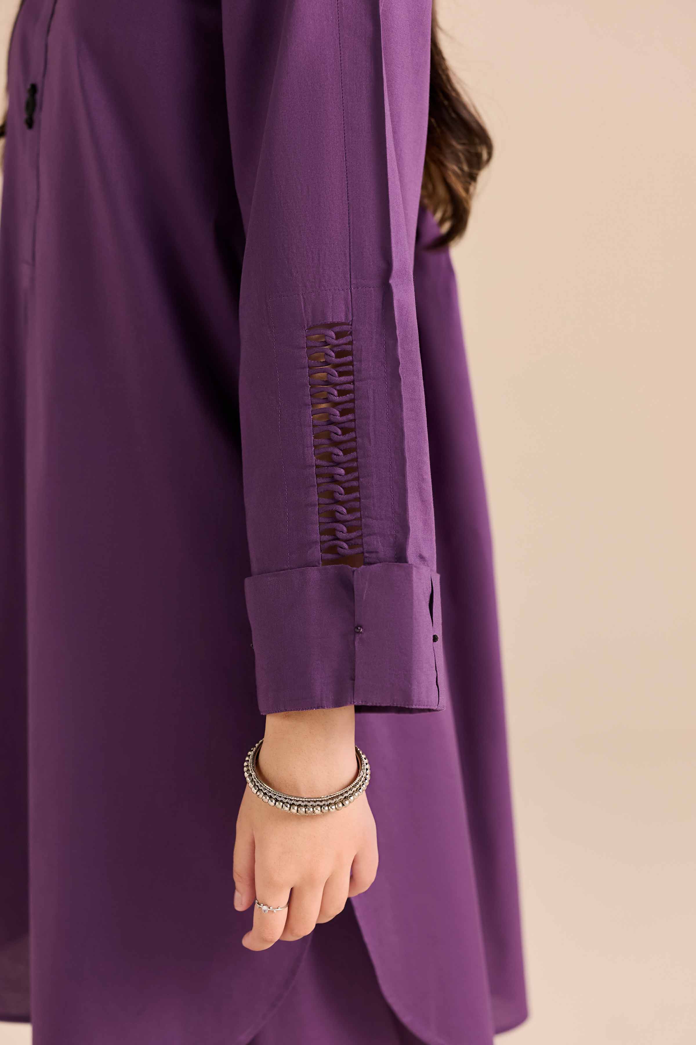 2 Piece - Basic Suit - PW25-381 READY TO WEAR Purple PV 2PC Solids