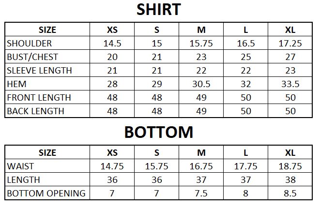 Size Guide