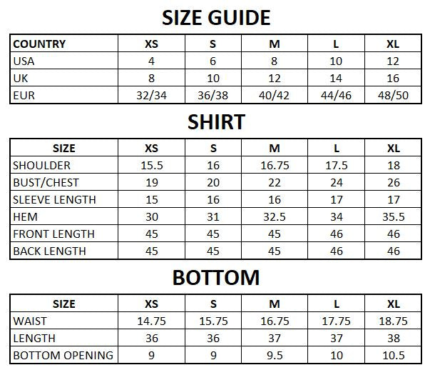 Size Guide