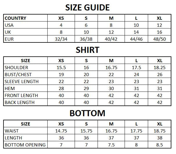 Size Guide